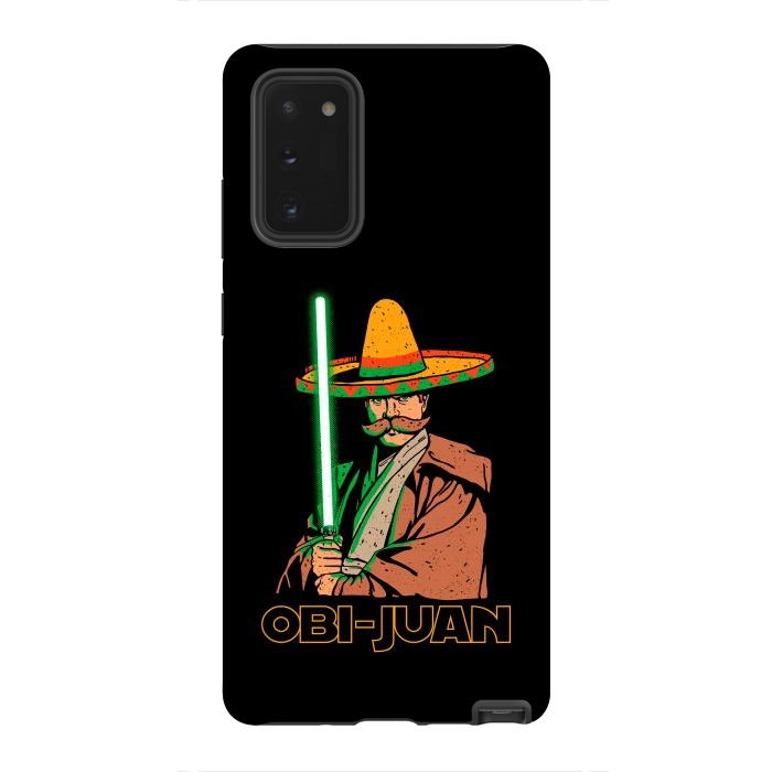 Galaxy Note 20 StrongFit Obi Juan Funny Mexican Sombrero Cinco de Mayo by Vó Maria