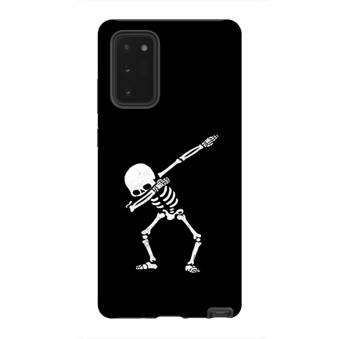 Galaxy Note 20 StrongFit Dabbing Skeleton Dab Pose Hip Hop Skull by Vó Maria