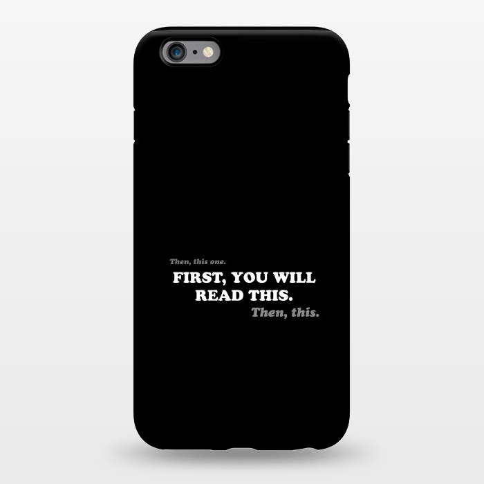 iPhone 6/6s plus StrongFit Don't Read - Funny Book Lover by Vó Maria