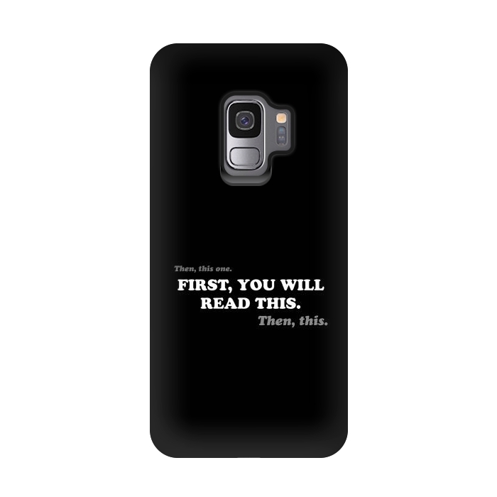 Galaxy S9 StrongFit Don't Read - Funny Book Lover by Vó Maria