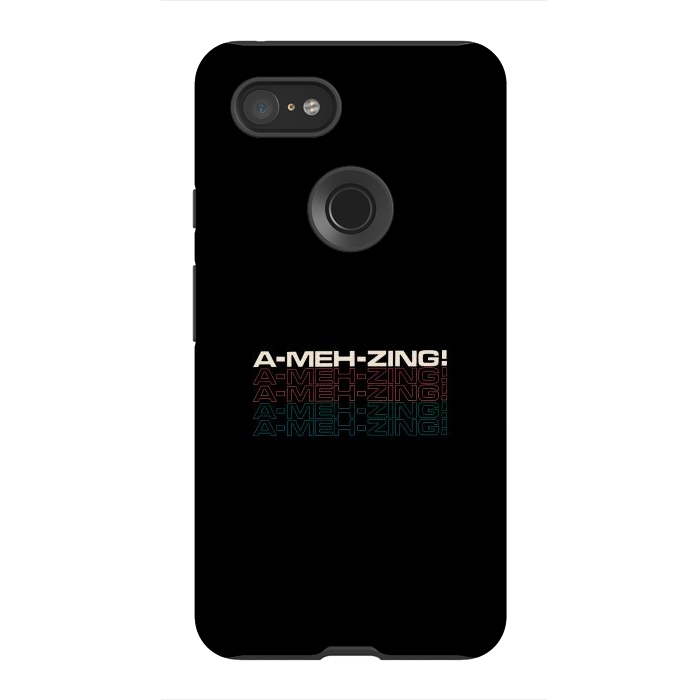 Pixel 3XL StrongFit Amehzing Lines - Not So Amazing by Vó Maria