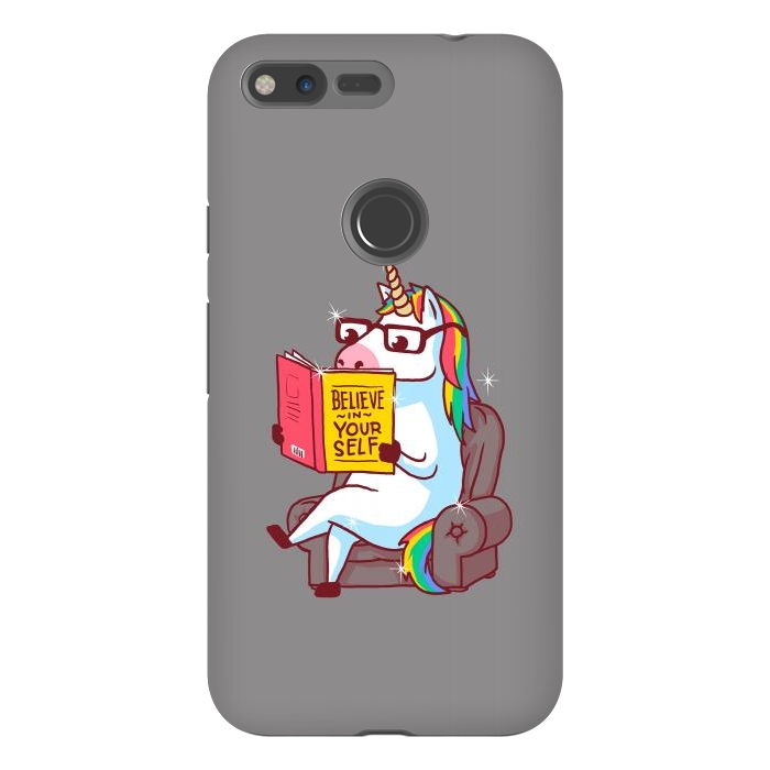 Pixel XL StrongFit Unicorn Believe Yourself Self Affirmation Book by Vó Maria