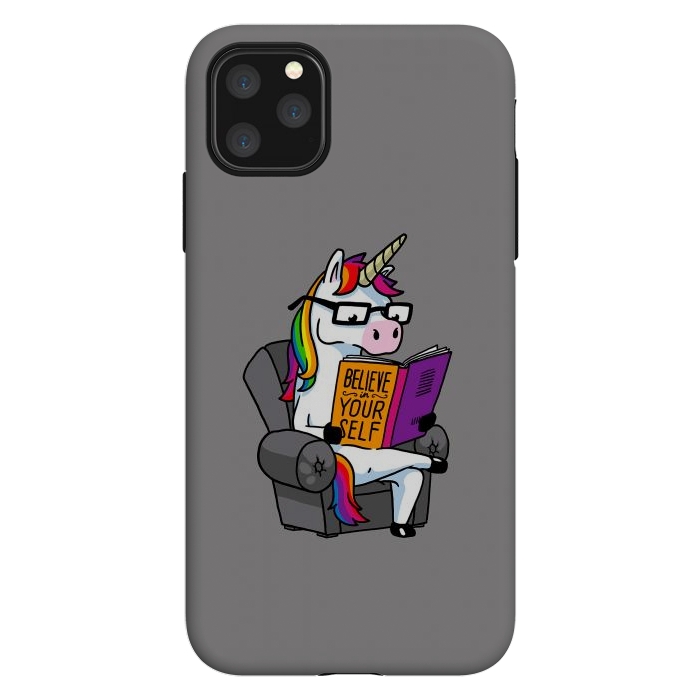 iPhone 11 Pro Max StrongFit Unicorn Believe Yourself Self Affirmation Book Vol 1 by Vó Maria