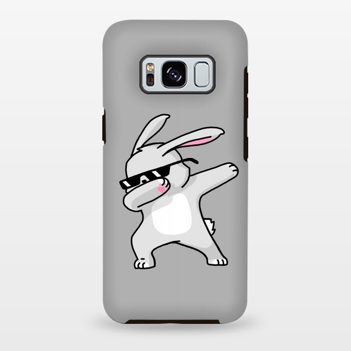 Galaxy S8 plus StrongFit Dabbing Easter Bunny by Vó Maria