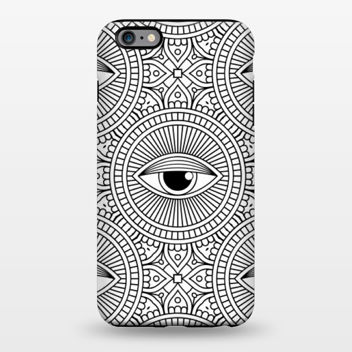 iPhone 6/6s plus StrongFit EYE PATTERN by MALLIKA