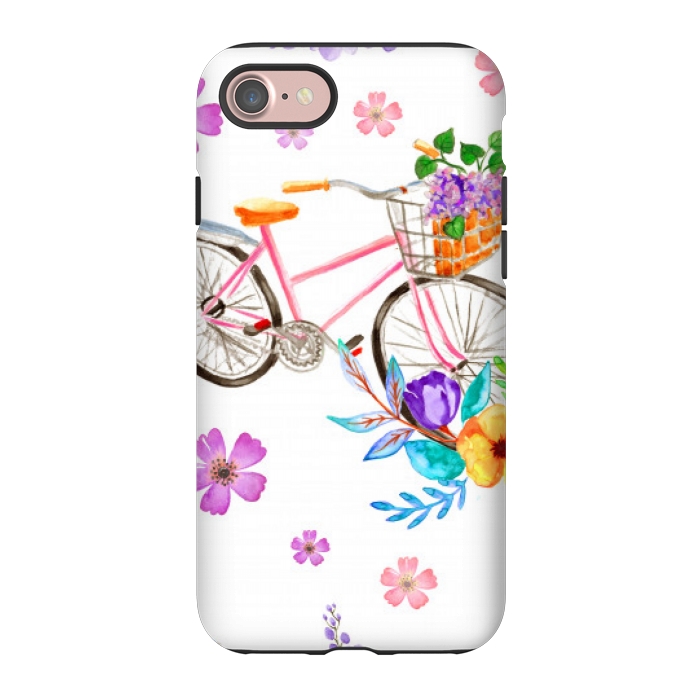 iPhone 7 StrongFit CUTE CYCLE PATTERN by MALLIKA