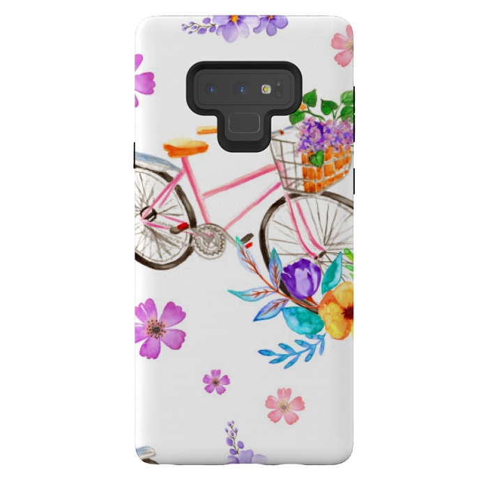 Galaxy Note 9 StrongFit CUTE CYCLE PATTERN by MALLIKA