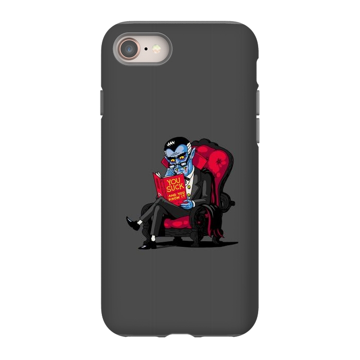 iPhone 8 StrongFit Vampires - You Suck and You Know it by Vó Maria
