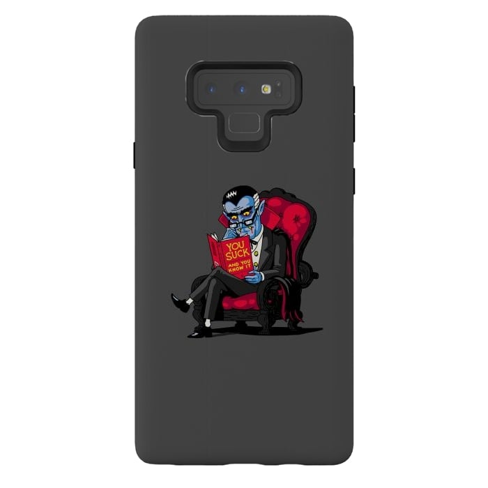Galaxy Note 9 StrongFit Vampires - You Suck and You Know it by Vó Maria