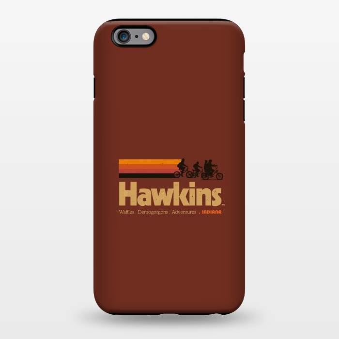 iPhone 6/6s plus StrongFit Hawkins Indiana Vintage  by Vó Maria
