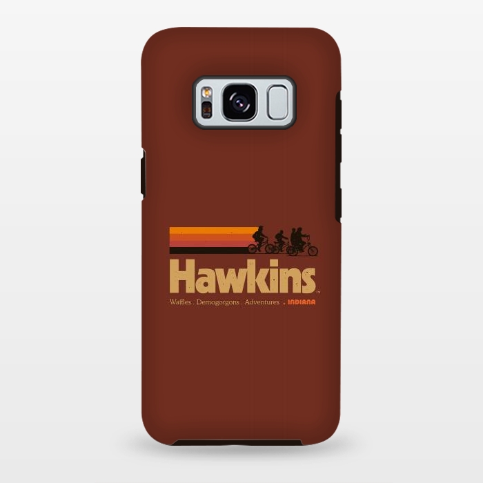 Galaxy S8 plus StrongFit Hawkins Indiana Vintage  by Vó Maria