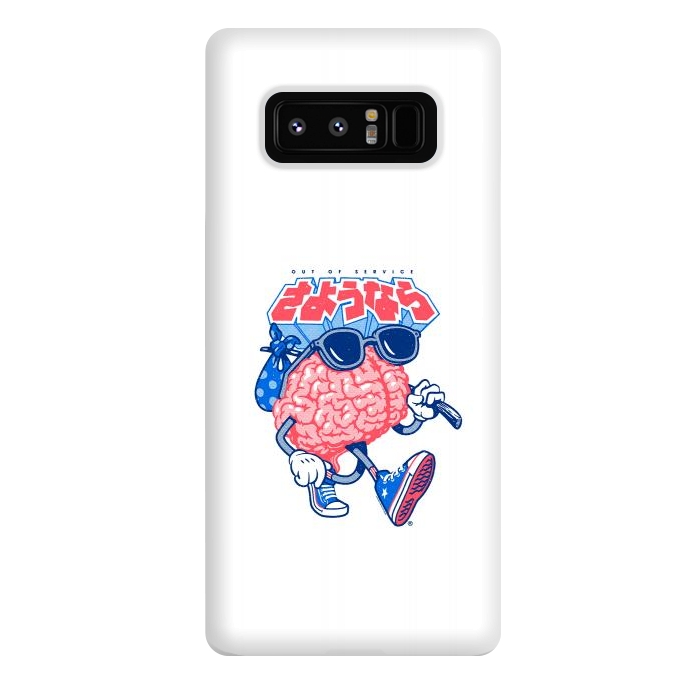 Galaxy Note 8 StrongFit Sayonara Out of Service Brain Vacation by Vó Maria