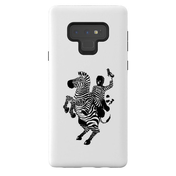 Galaxy Note 9 StrongFit Zebra Ladrão Panda 2 by Vó Maria