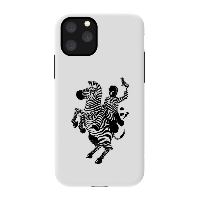 iPhone 11 Pro StrongFit Zebra Ladrão Panda 2 by Vó Maria
