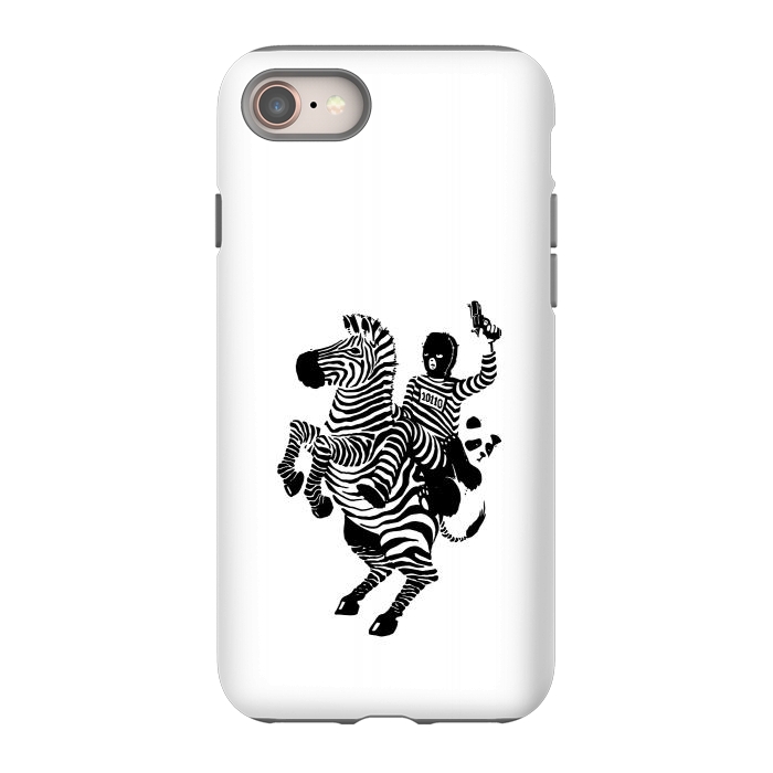 iPhone SE StrongFit Zebra Ladrão Panda 2 by Vó Maria