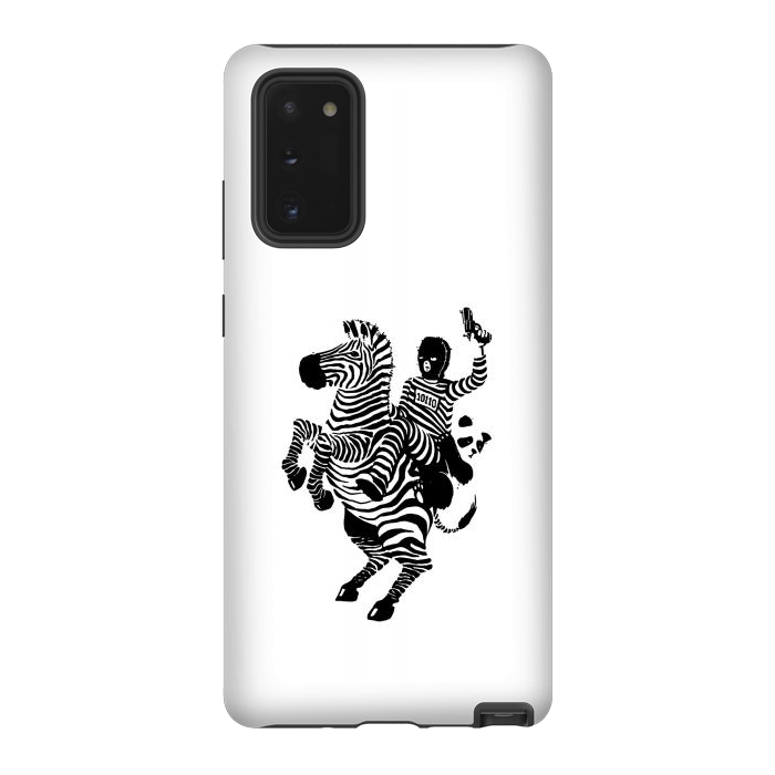 Galaxy Note 20 StrongFit Zebra Ladrão Panda 2 by Vó Maria
