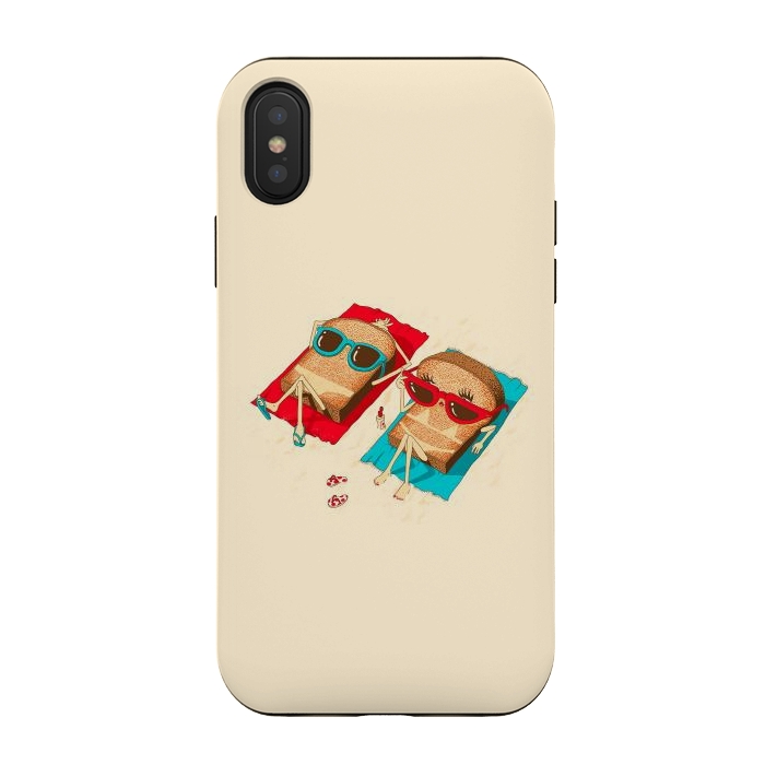 iPhone Xs / X StrongFit Toast by Vó Maria