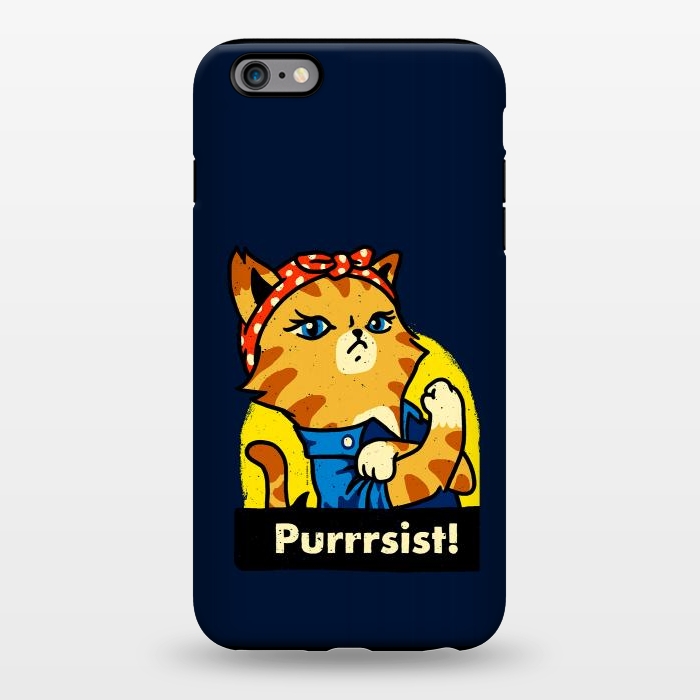 iPhone 6/6s plus StrongFit Purrsist! We Can Do It Cat Lovers by Vó Maria
