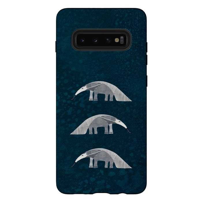 Galaxy S10 plus StrongFit Giant Anteater by Nic Squirrell