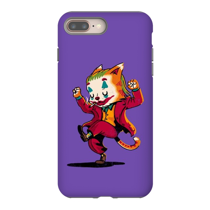 iPhone 7 plus StrongFit Joker Cat by Vó Maria