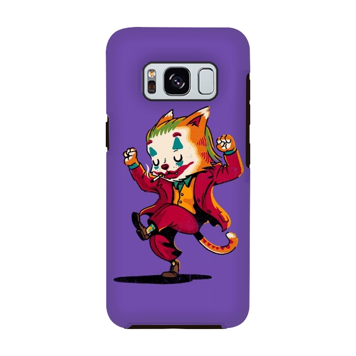 Galaxy S8 StrongFit Joker Cat by Vó Maria
