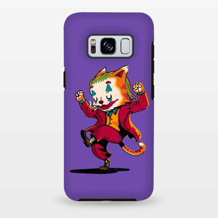 Galaxy S8 plus StrongFit Joker Cat by Vó Maria