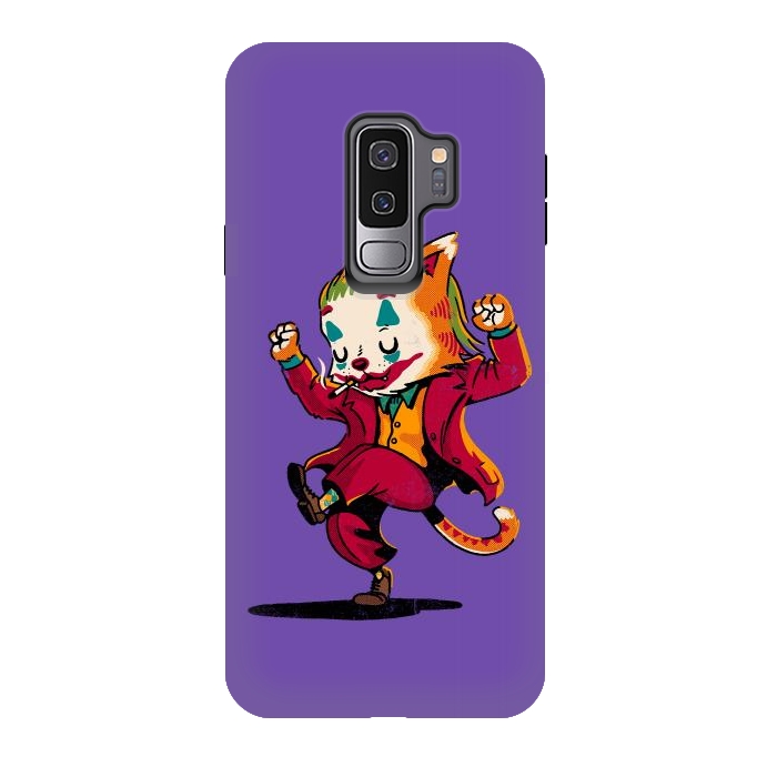 Galaxy S9 plus StrongFit Joker Cat by Vó Maria
