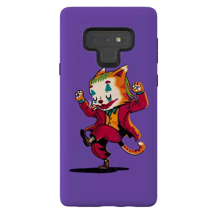 Galaxy Note 9 StrongFit Joker Cat by Vó Maria
