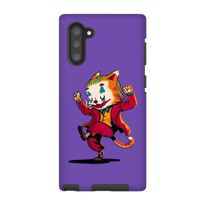 Galaxy Note 10 StrongFit Joker Cat by Vó Maria