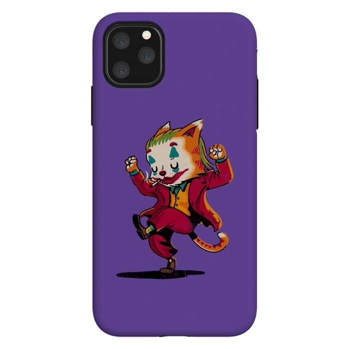 iPhone 11 Pro Max StrongFit Joker Cat by Vó Maria