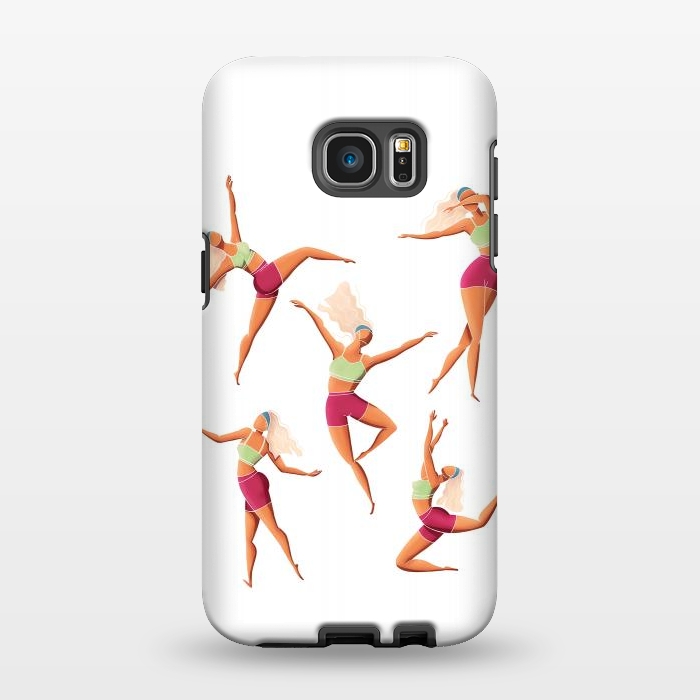 Galaxy S7 EDGE StrongFit Dance Girl 001 by Jelena Obradovic