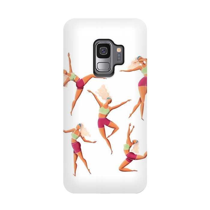 Galaxy S9 StrongFit Dance Girl 001 by Jelena Obradovic