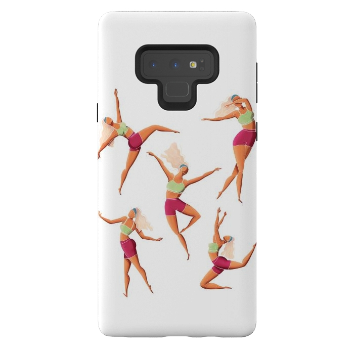 Galaxy Note 9 StrongFit Dance Girl 001 by Jelena Obradovic