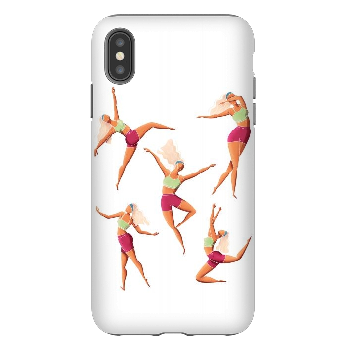 iPhone Xs Max StrongFit Dance Girl 001 by Jelena Obradovic