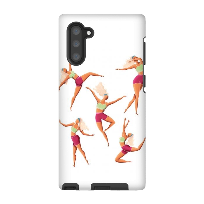 Galaxy Note 10 StrongFit Dance Girl 001 by Jelena Obradovic