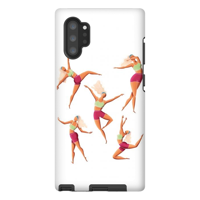 Galaxy Note 10 plus StrongFit Dance Girl 001 by Jelena Obradovic
