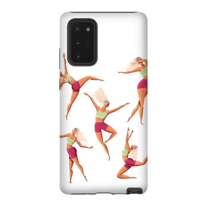 Galaxy Note 20 StrongFit Dance Girl 001 by Jelena Obradovic
