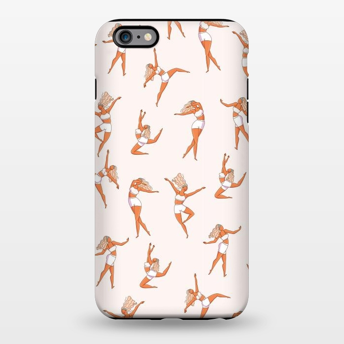 iPhone 6/6s plus StrongFit Dance Girl Pattern 002 by Jelena Obradovic