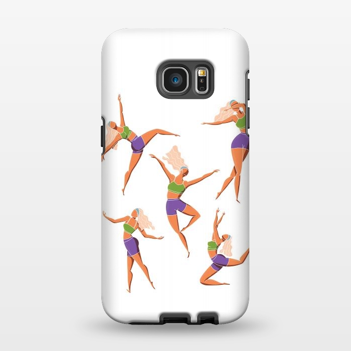 Galaxy S7 EDGE StrongFit Dance Girl 002 by Jelena Obradovic