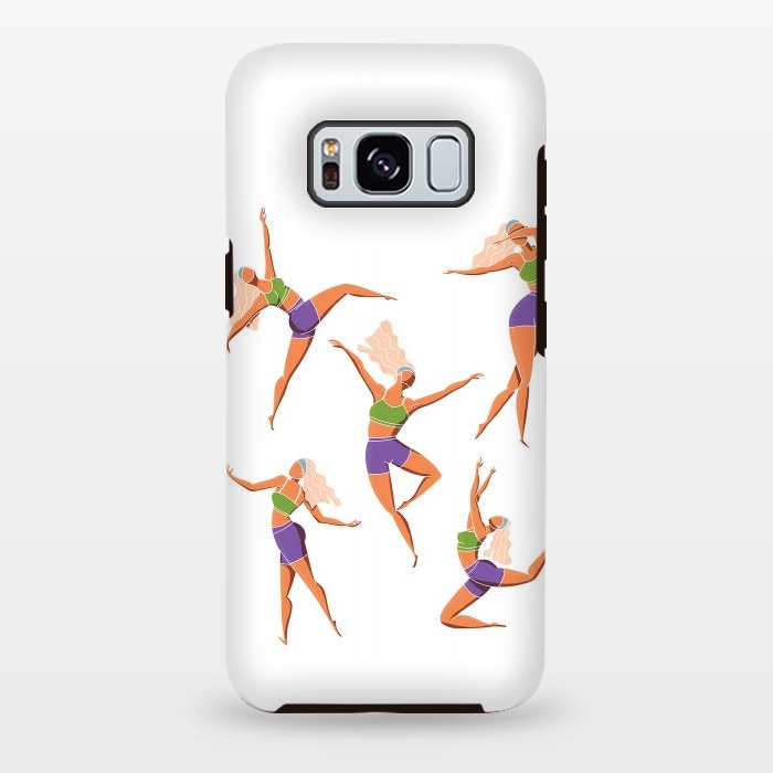 Galaxy S8 plus StrongFit Dance Girl 002 by Jelena Obradovic