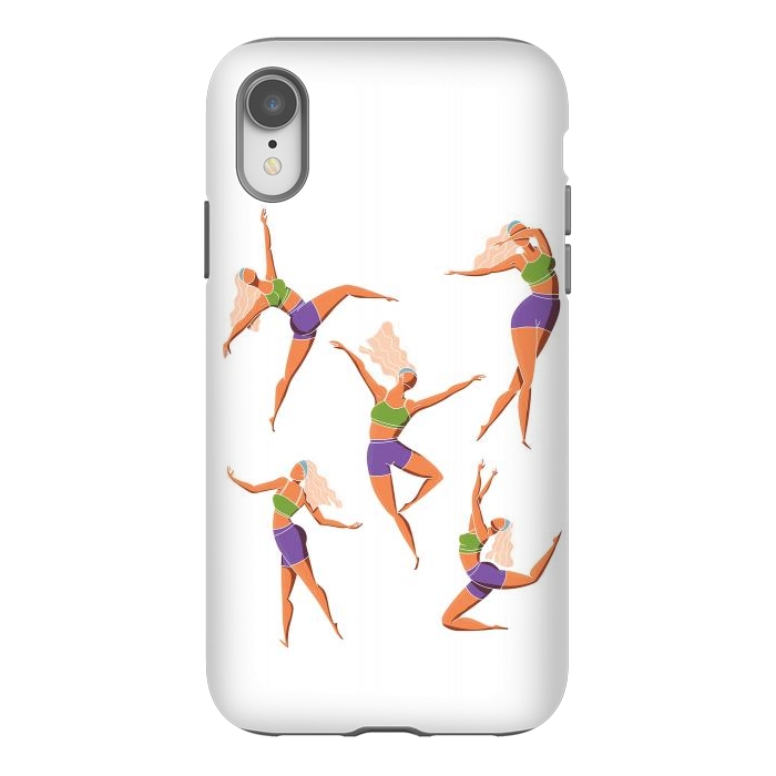 iPhone Xr StrongFit Dance Girl 002 by Jelena Obradovic