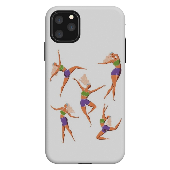 iPhone 11 Pro Max StrongFit Dance Girl 002 by Jelena Obradovic