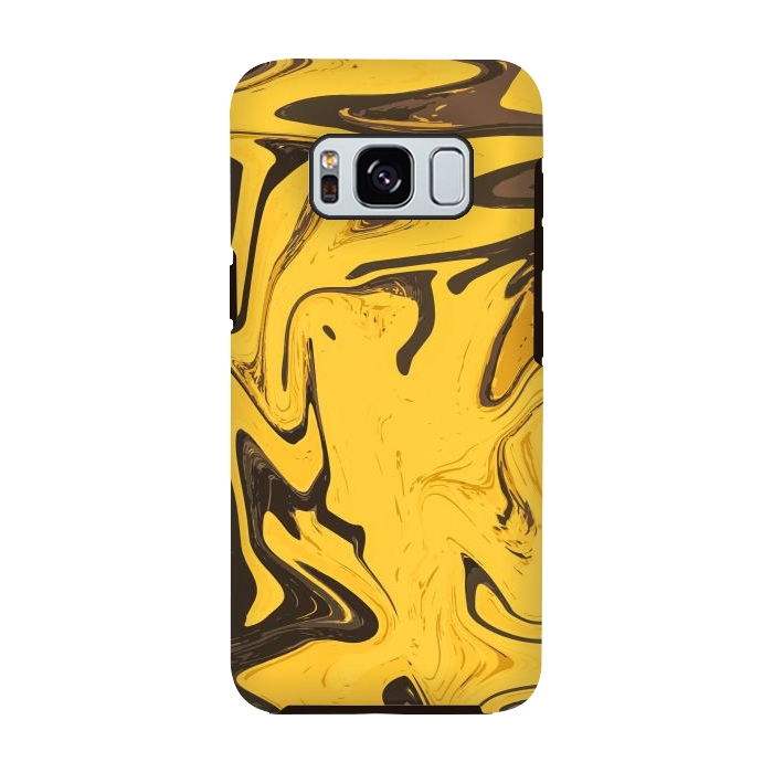 Galaxy S8 StrongFit Yellowest Abstract by Creativeaxle