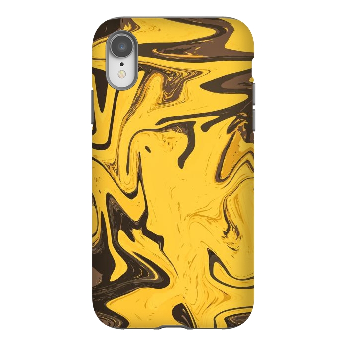 iPhone Xr StrongFit Yellowest Abstract by Creativeaxle