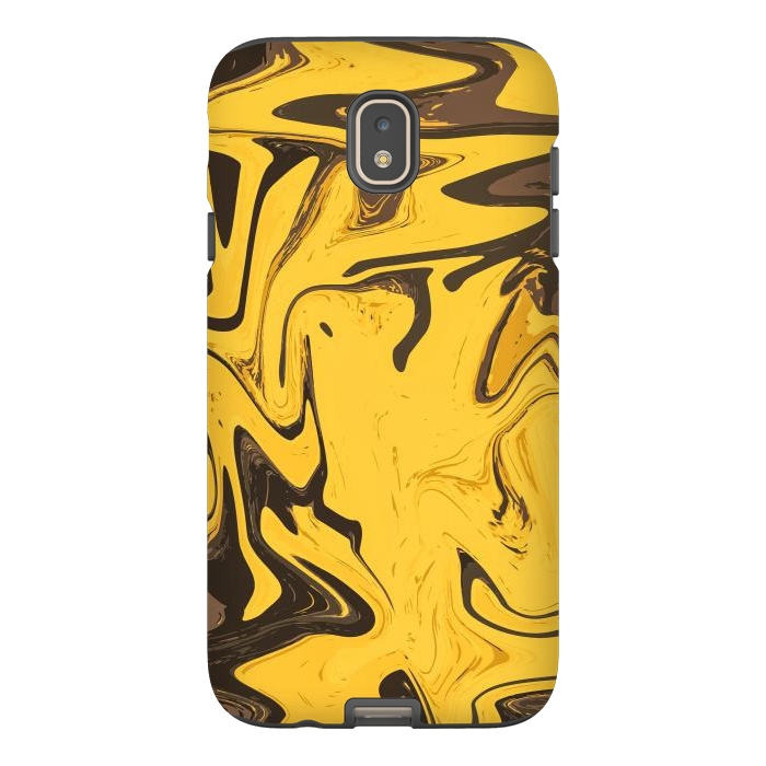 Galaxy J7 StrongFit Yellowest Abstract by Creativeaxle