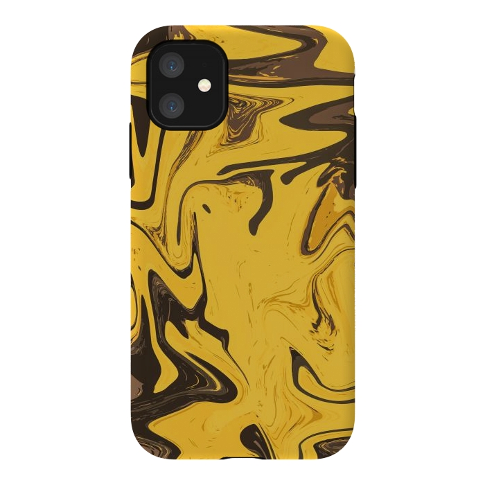 iPhone 11 StrongFit Yellowest Abstract by Creativeaxle