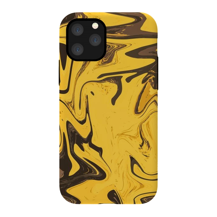 iPhone 11 Pro StrongFit Yellowest Abstract by Creativeaxle