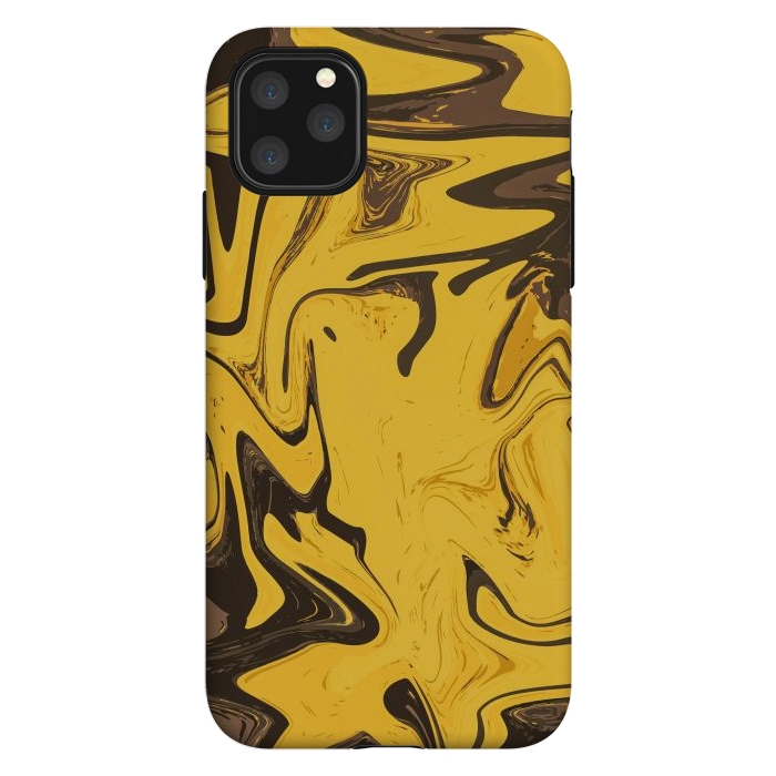 iPhone 11 Pro Max StrongFit Yellowest Abstract by Creativeaxle