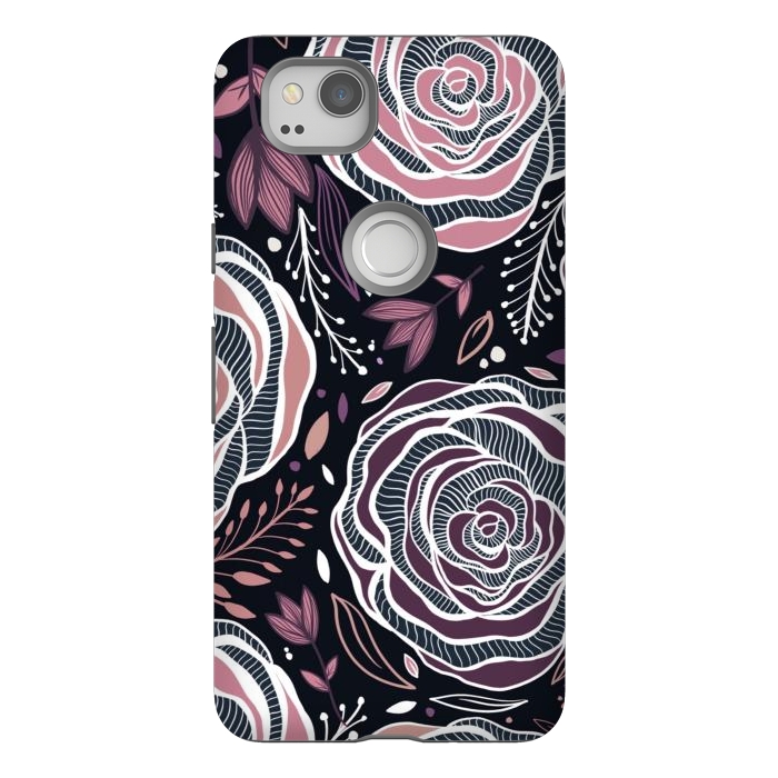 Pixel 2 StrongFit Florals by Rose Halsey