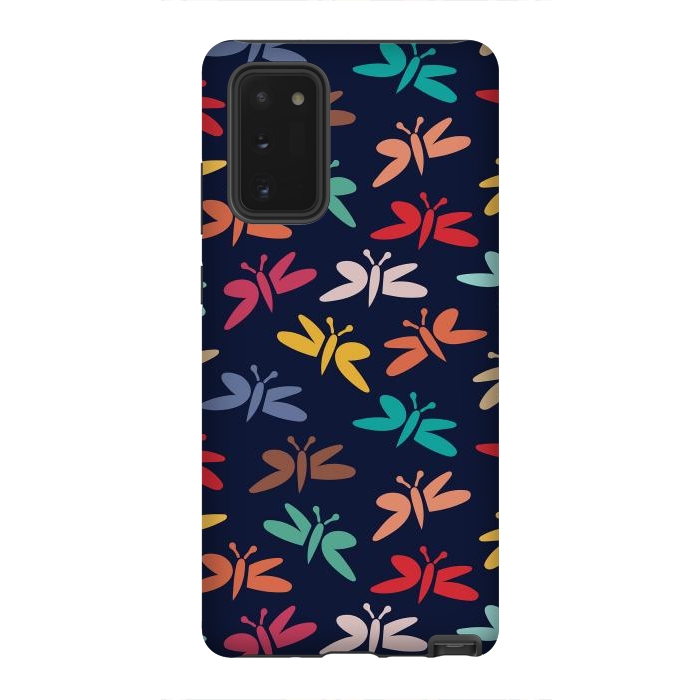 Galaxy Note 20 StrongFit Butterflies by Majoih
